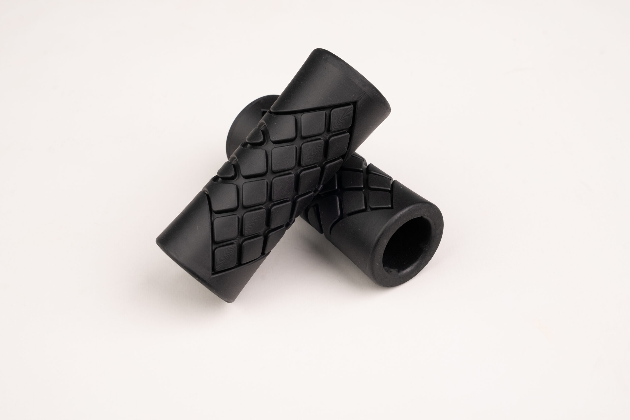manopole bike stampate in 3d nero