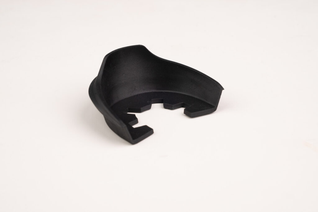tallone calzatura stampato in 3d nero