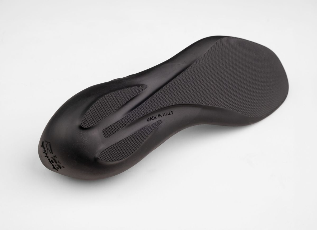 fondo calzatura bike stampato in 3d nero
