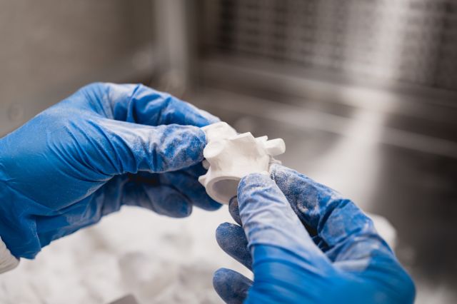 ase del processo stampa 3d sls industriale